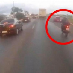 Un motard se fait tuer par un pneu qui se détache d’un camion sur L’autoroute.